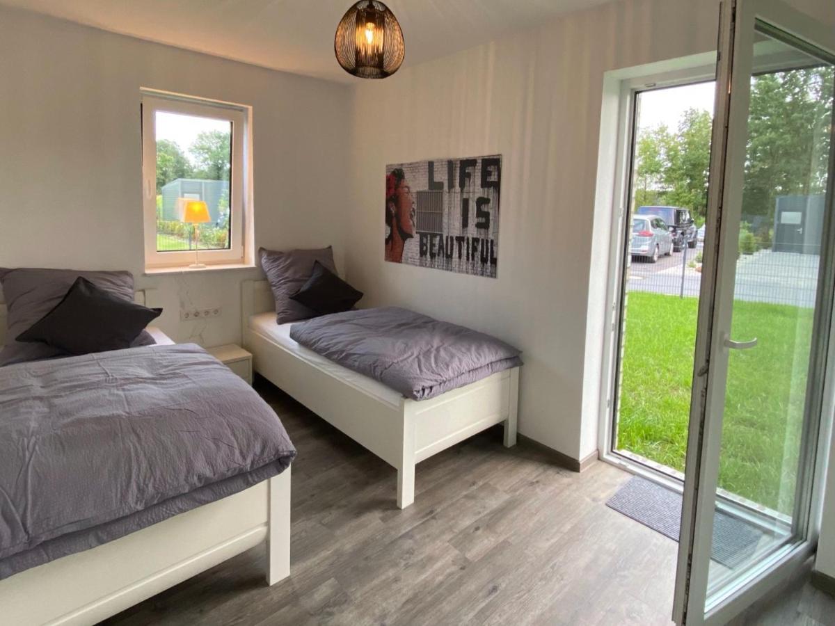 Ferienhaus Moin. Am Harkebruegger See Mit Sauna Barssel (Cloppenburg) Exterior foto