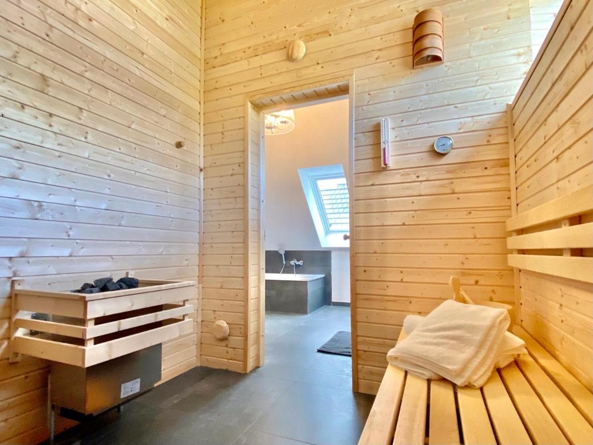 Ferienhaus Moin. Am Harkebruegger See Mit Sauna Barssel (Cloppenburg) Exterior foto